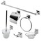 Alfi Brand Polished Chrome 6 Piece Matching Bathroom Accessory Set AB9509-PC - alternate 1